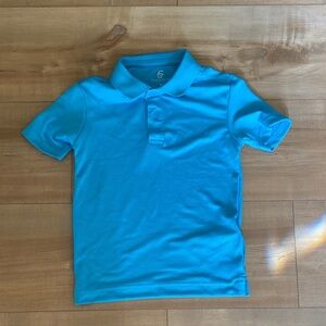 Bright Turquoise Polo Shirt - Kids